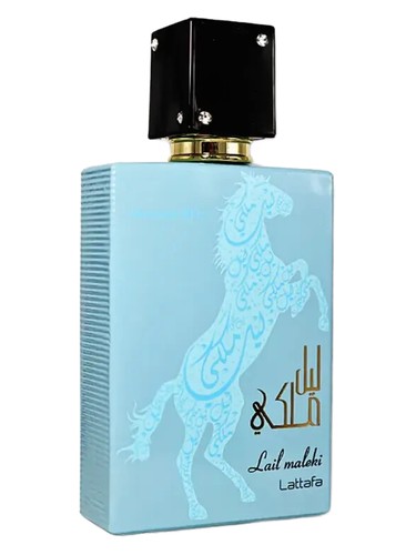 Frasco de Lail Maleki Moroccan Blue — Lattafa Perfumes