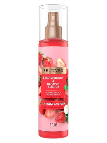 Frasco de Strawberry & Brown Sugar, de Love Beauty and Planet