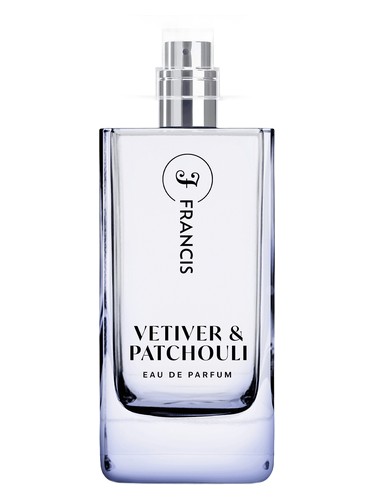 Frasco de Vetiver & Patchouli, de Francis