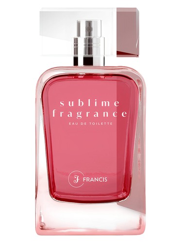 Frasco de Sublime Fragrance, de Francis