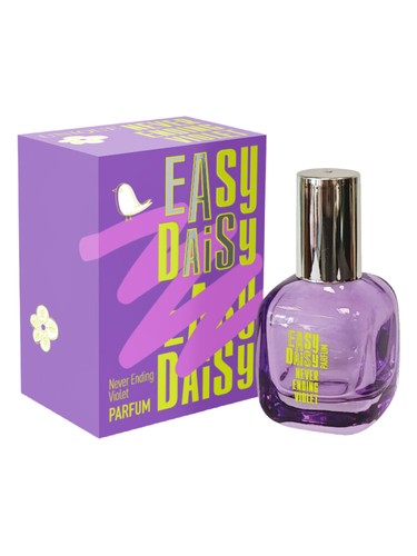 Frasco de easy daisy never ending violet, de Unique Art Parfum