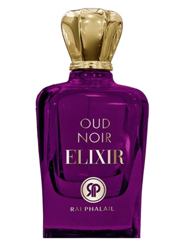 Frasco de Oud Noir Elixir, de Rai Phalail