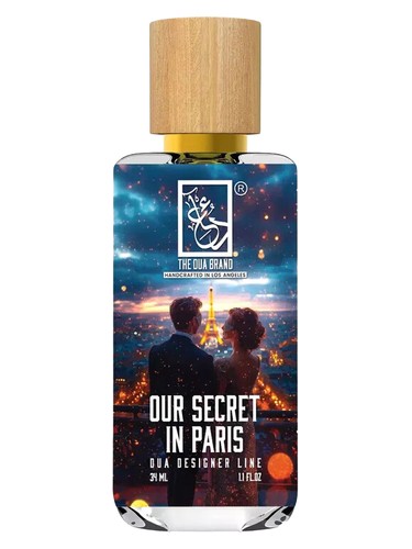 Frasco de Our Secret in Paris, de The Dua Brand