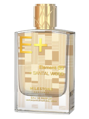 Frasco de Element 03 Santal Wood, de Milestone Perfumes