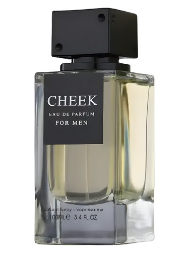Frasco de Cheek for Men, de Fragrance World