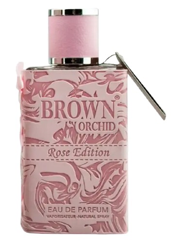 Frasco de Brown Orchid Rose Edition, de Fragrance World
