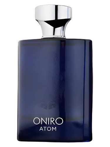 Frasco de Oniro Atom, de Fragrance World