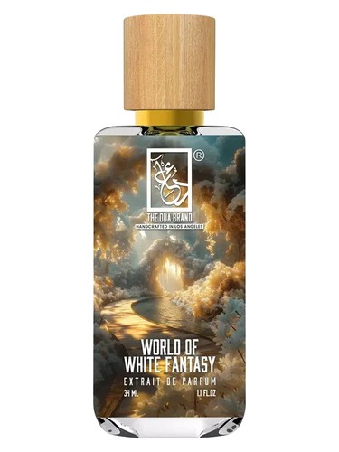 Frasco de World of White Fantasy, de The Dua Brand