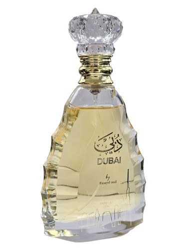 Frasco de Dubai Transparent, de Rasayel Oud