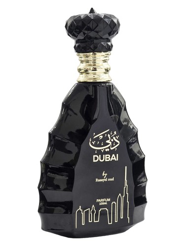 Frasco de Dubai Black, de Rasayel Oud