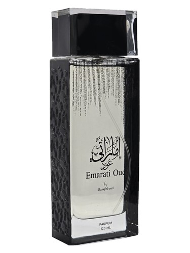 Frasco de Emarati Oud, de Rasayel Oud