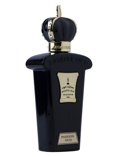 Frasco de Passion Oud, de Rasayel Oud