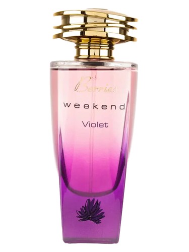 Frasco de Berries Weekend Violet, de Fragrance World