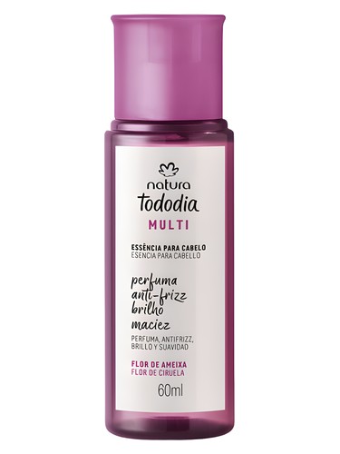 Frasco de Flor de Ameixa Multi Hair, de Natura