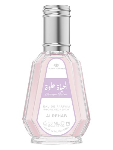 Frasco de Alhayah Helwa, de ALREHAB PERFUMES