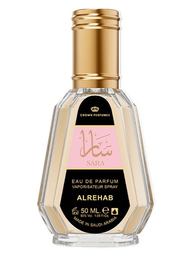 Frasco de Sara, de ALREHAB PERFUMES