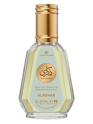 Frasco de Dhikra, de ALREHAB PERFUMES