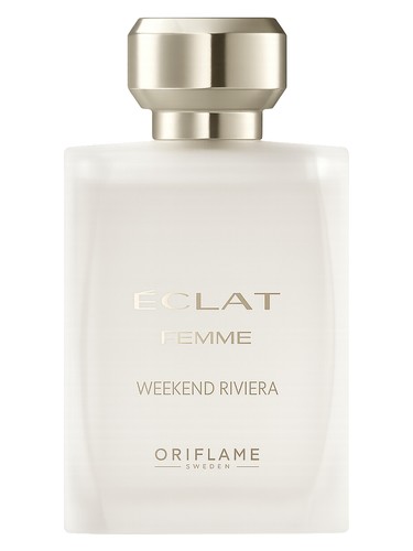 Frasco de Eclat Femme Weekend Riviera, de Oriflame
