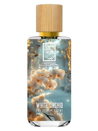 Frasco de White Orchid, de The Dua Brand