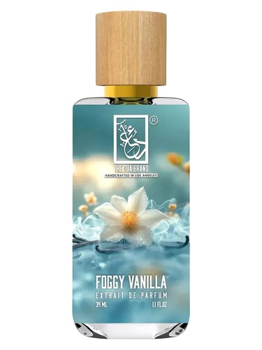 Frasco de Foggy Vanilla, de The Dua Brand