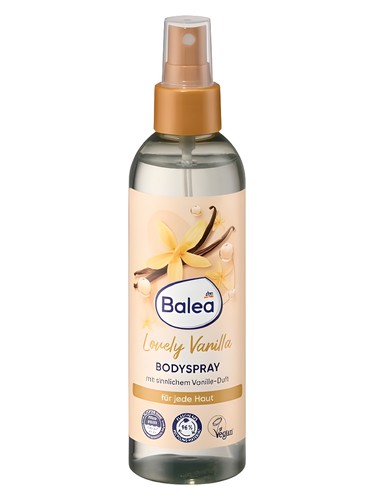 Frasco de Lovely Vanilla, de Balea