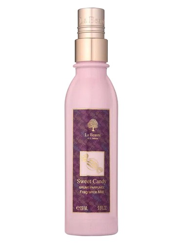 Frasco de Sweet Candy Fragrance Mist, de La Beauté de L’amour