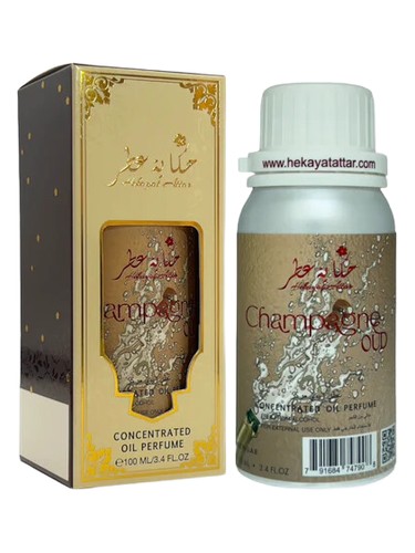 Frasco de Oud Champagne, de Hekayat Attar