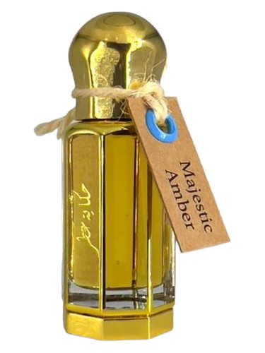 Frasco de Majestic Amber, de Hekayat Attar