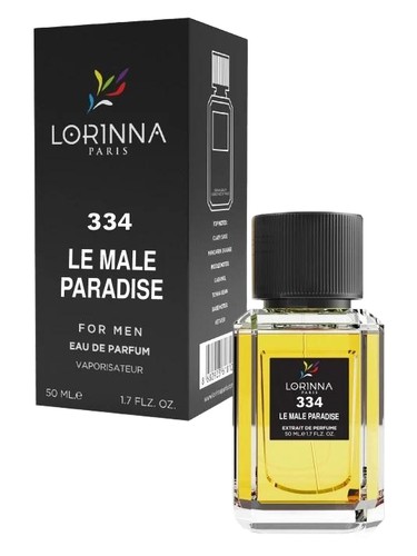 Frasco de Le Male Paradise, de Lorinna Paris