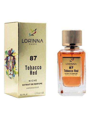 Frasco de Tobacco Red, de Lorinna Paris