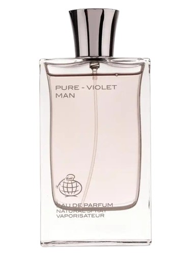Frasco de Pure Violet Man, de Fragrance World