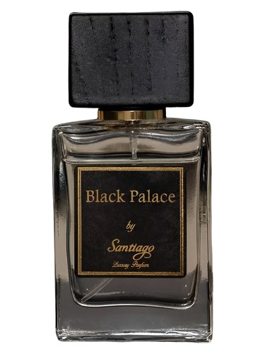 Frasco de Black Palace, de Santiago Luxury Parfum