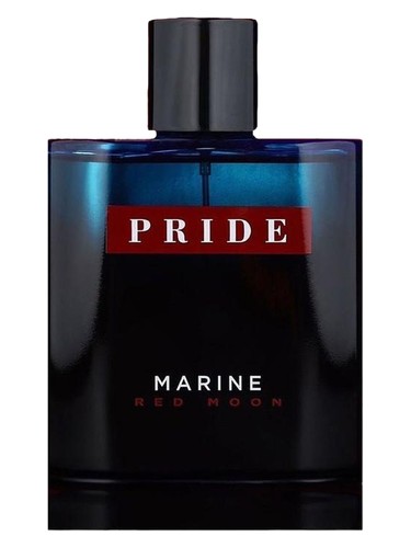 Frasco de Pride Marine Red Moon, de Fragrance World