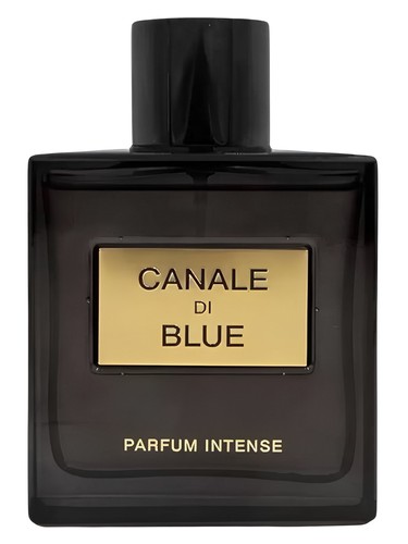 Frasco de Canale di Blue Parfum Intense, de Fragrance World