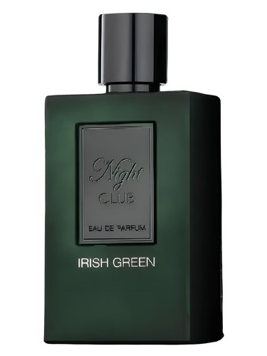 Frasco de Night Club Irish Green, de Fragrance World