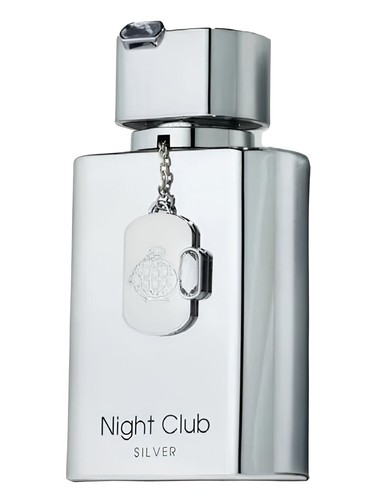 Frasco de Night Club Silver, de Fragrance World