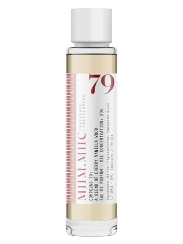 Frasco de No 79 Cherry Vanilla Wood, de MIIM.MIIC