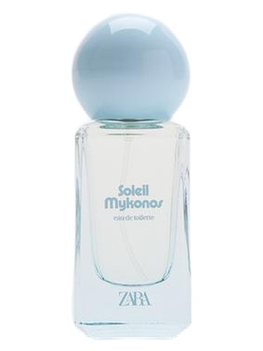 Frasco de Soleil Mykonos, de Zara