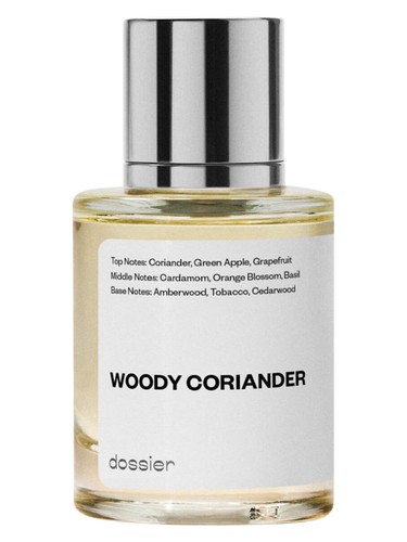 Frasco de Woody Coriander, de Dossier