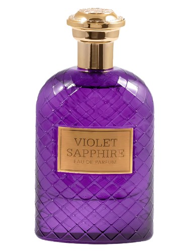 Frasco de Violet Sapphire, de Fragrance World