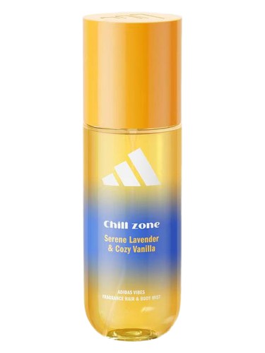 Frasco de Chill Zone Hair & Body Mist, de Adidas