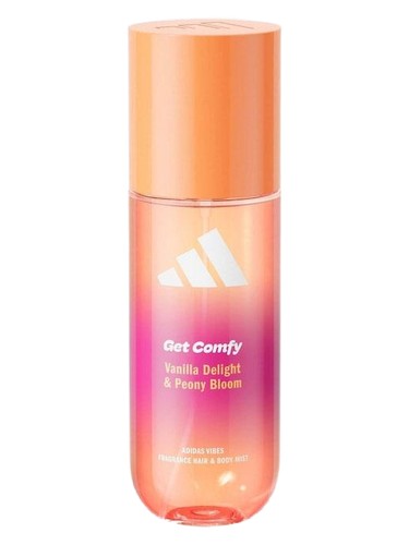 Frasco de Get Comfy Hair & Body Mist, de Adidas