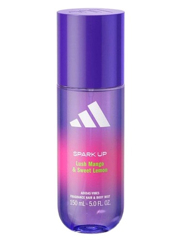 Frasco de Spark Up Hair & Body Mist, de Adidas