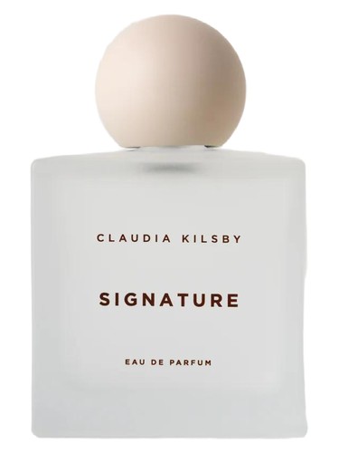 Frasco de Signature, de Claudia Kilsby