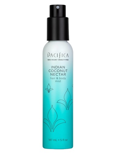 Frasco de Pacifica Indian Coconut Nectar Hair & Mist, de Pacifica