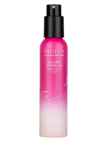 Frasco de Pacifica Island Vanilla Hair & Body Mist — Pacifica