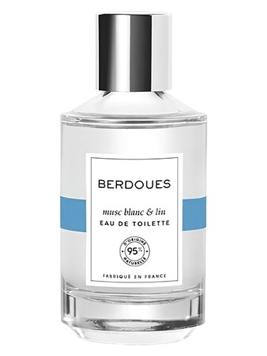 Frasco de Musc Blanc & Lin, de Parfums Berdoues