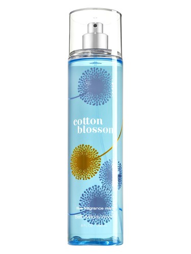 Frasco de Cotton Blossom, de Bath & Body Works