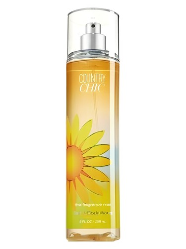 Frasco de Country Chic, de Bath & Body Works