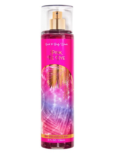 Frasco de Pink Tie Dye, de Bath & Body Works